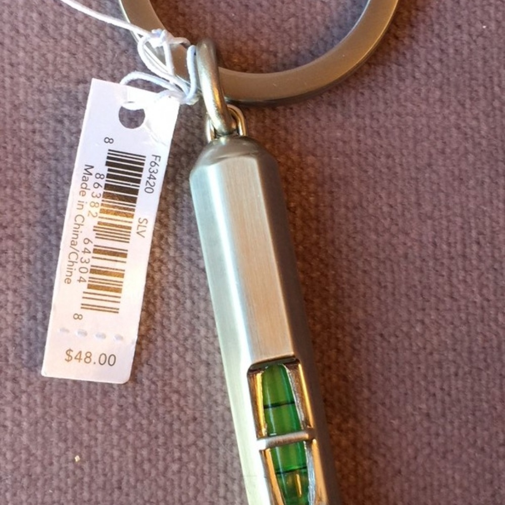 COACH, ACTUAL LEVEL Key Fob, NEW